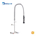 Commercial Wall Mounted Faucet With Sprayer